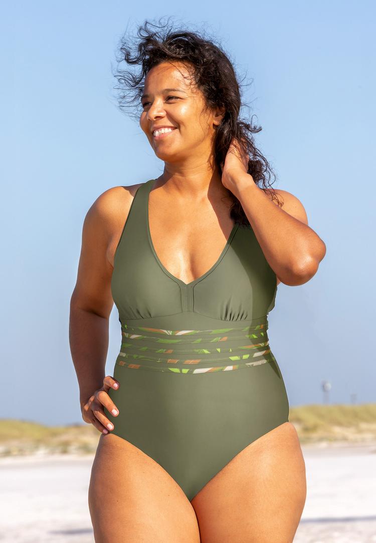 BECO BEERMANN BECO BEERMANN Feathers Badeanzug Damen - olive - 2 | SportScheck