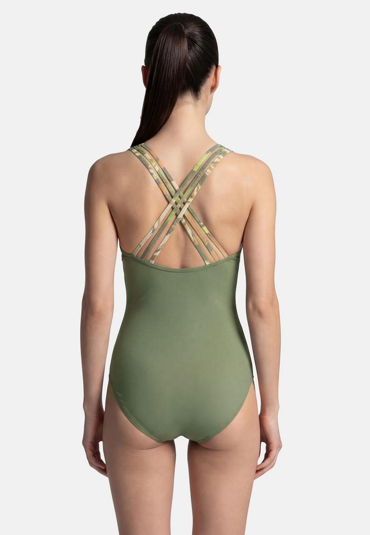 BECO BEERMANN BECO BEERMANN Feathers Badeanzug Damen - olive - 3 | SportScheck