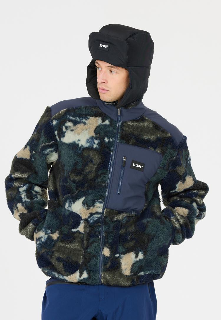 SLOPE SLOPE Kendor Fleecejacke Herren - 3256 Grape Leaf - 1 | SportScheck