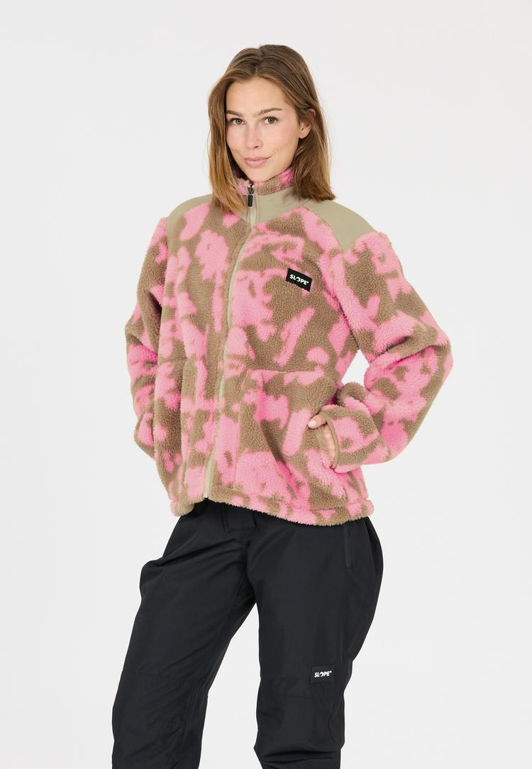 SLOPE SLOPE Kendor Fleecejacke Damen - 4047 Prism Pink - 1 | SportScheck
