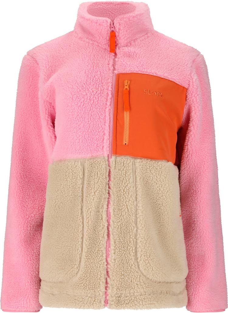 SLOPE SLOPE Katau Fleecejacke Damen - 4047 Prism Pink - 0 | SportScheck