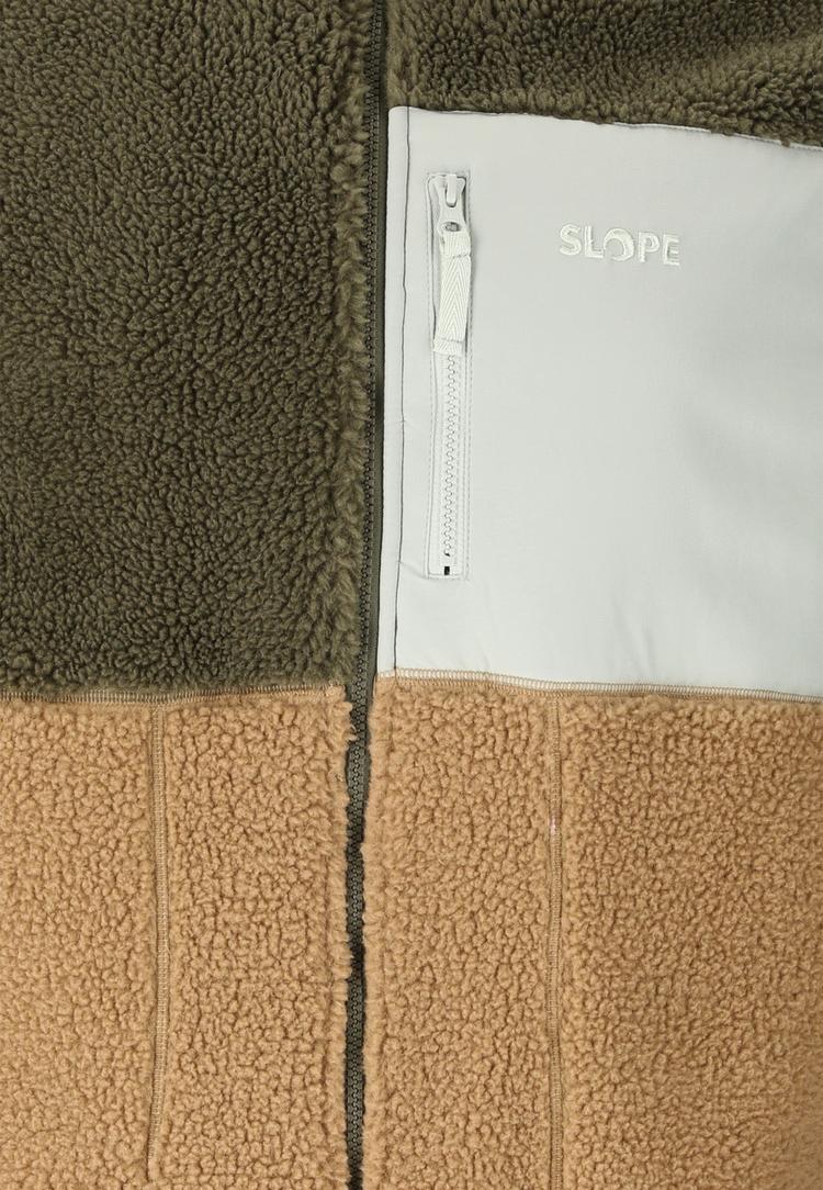 SLOPE SLOPE Katau Fleeceweste Herren - 3256 Grape Leaf - 1 | SportScheck