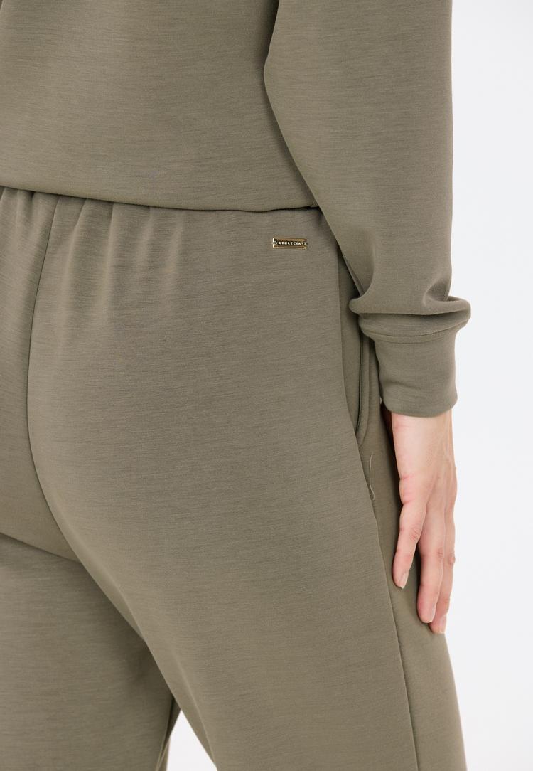 Athlecia Athlecia Jacey Sweathose Damen - 3234 Dusty Olive - 1 | SportScheck