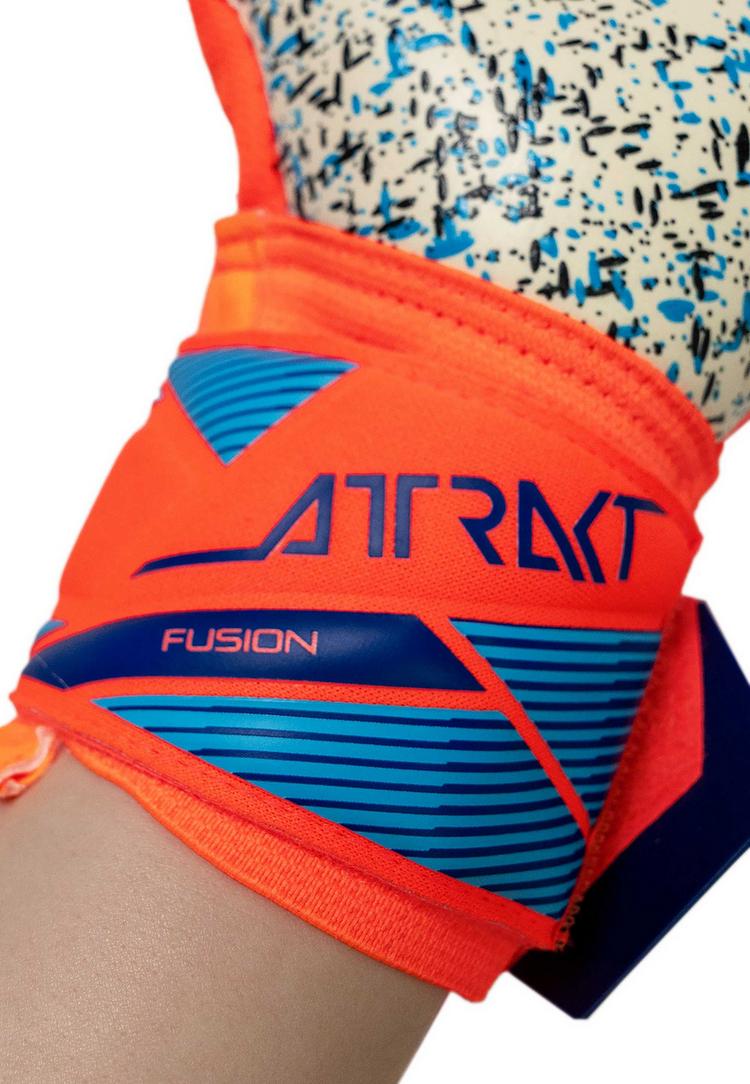 Reusch Reusch Attrakt Fusion NC Torwarthandschuhe - 2290 shocking orange/blue - 6 | SportScheck