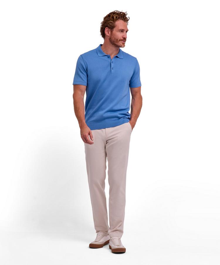 Falke Falke Cotton Polo Shirt Poloshirt Herren - azure (6280) - 1 | SportScheck