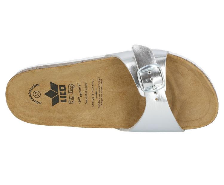 LICO LICO Pantolette Sandalen Damen - silber - 1 | SportScheck