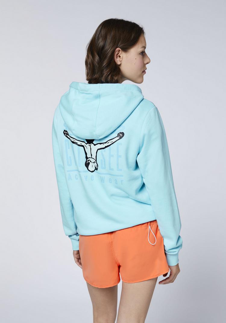 Chiemsee Chiemsee Kapuzensweatshirt Sweatshirt Damen - 13-4307 Tropical Breeze - 1 | SportScheck