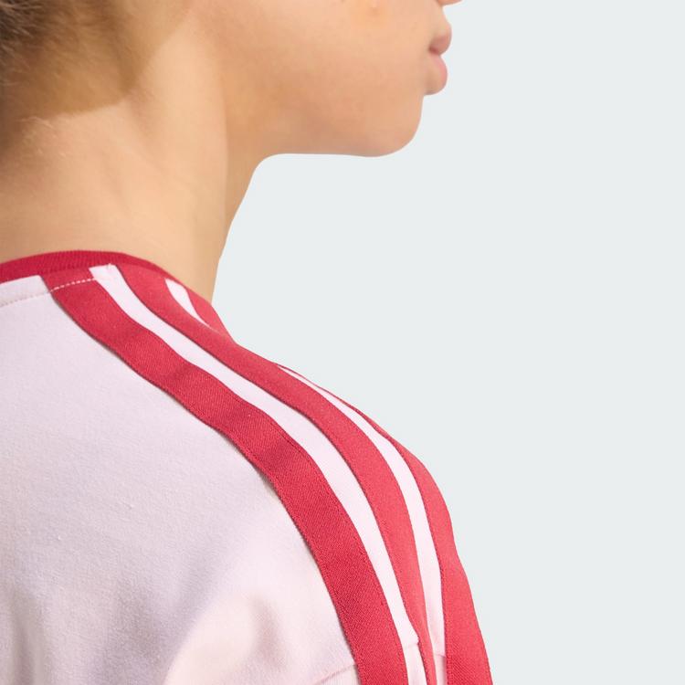 adidas adidas LUX TIRO GRAFIK T-SHIRT, LOCKER T-Shirt Damen - Clear Pink - 1 | SportScheck