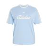 adidas LUX TIRO GRAFIK T-SHIRT, LOCKER T-Shirt Damen - Glow Blue