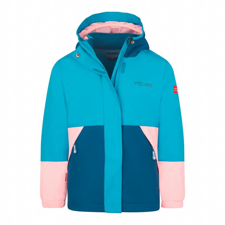 Trollkids Trollkids Kjerak Doppeljacke Kinder - hafenblau-madeira blau-pfingstrose - 0 | SportScheck