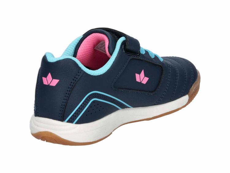 LICO LICO Hallenschuh Hallenschuhe M&auml;dchen - marine/t&uuml;rkis/rosa - 0 | SportScheck