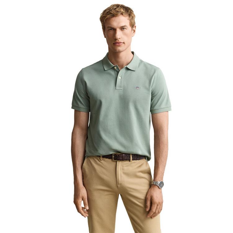 GANT GANT Poloshirt Poloshirt Herren - Gr&uuml;n (Surplus Mint) - 2 | SportScheck