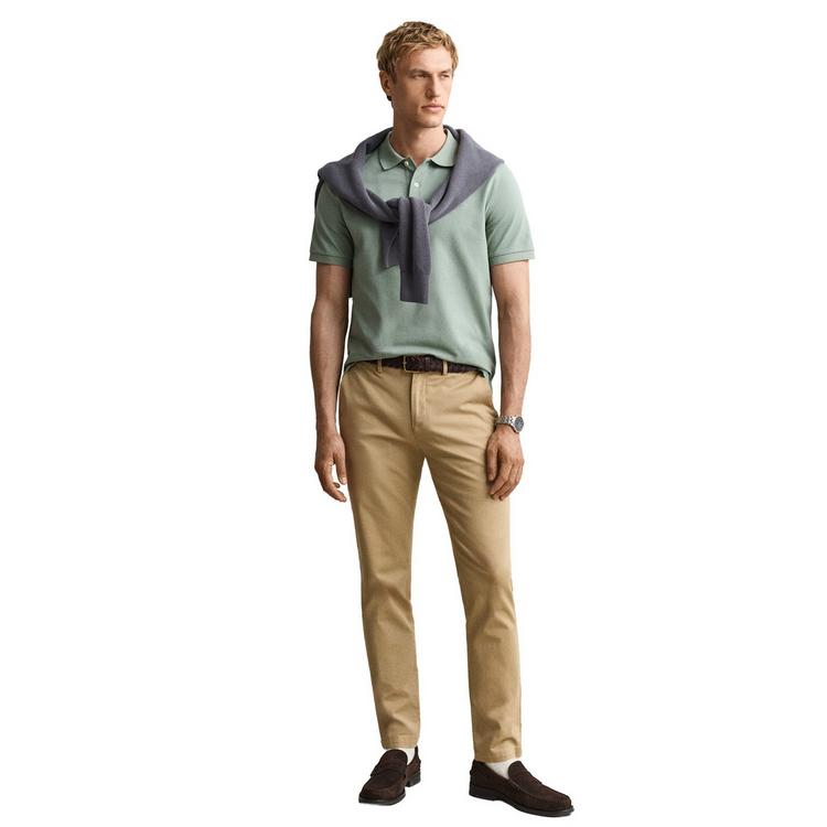 GANT GANT Poloshirt Poloshirt Herren - Gr&uuml;n (Surplus Mint) - 5 | SportScheck