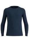 Odlo MERINO WARM Funktionsshirt Herren - dark sapphire(20731)