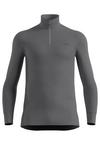 Odlo ACTIVE WARM ECO Funktionsshirt Herren - odlo steel grey melange(10183)