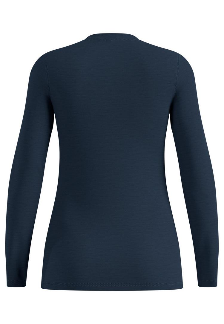 Odlo Odlo Natural Merino 160 Langarmshirt Funktionsshirt Damen - dark sapphire(20731) - 0 | SportScheck