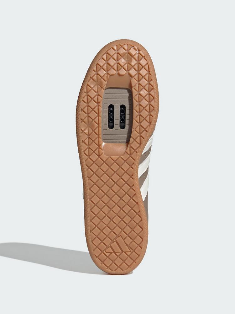 adidas adidas Velosamba Leather Fahrradschuh Fahrradschuhe - Chalky Brown / Chalk White / Core Black - 2 | SportScheck