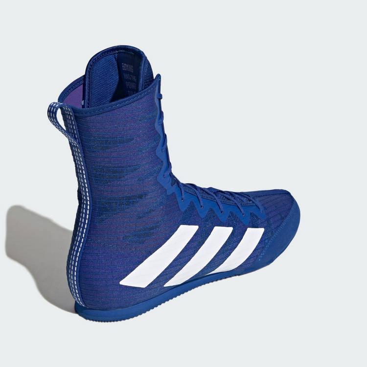 adidas adidas Box Hog 4 Boxschuh Boxschuhe - Royal Blue / Cloud White / Solar Purple - 4 | SportScheck