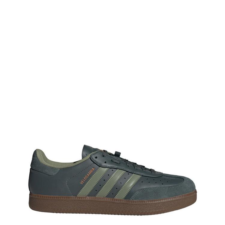 adidas adidas Velosamba Leather Fahrradschuh Fahrradschuhe - Legend Ivy / Tent Green / Thermal Gold Met. - 0 | SportScheck