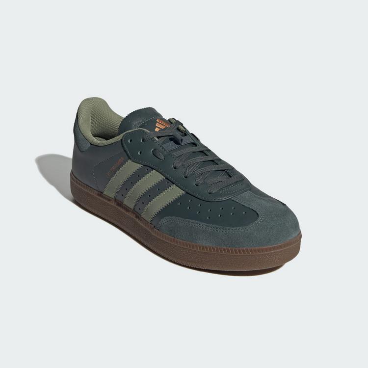 adidas adidas Velosamba Leather Fahrradschuh Fahrradschuhe - Legend Ivy / Tent Green / Thermal Gold Met. - 3 | SportScheck