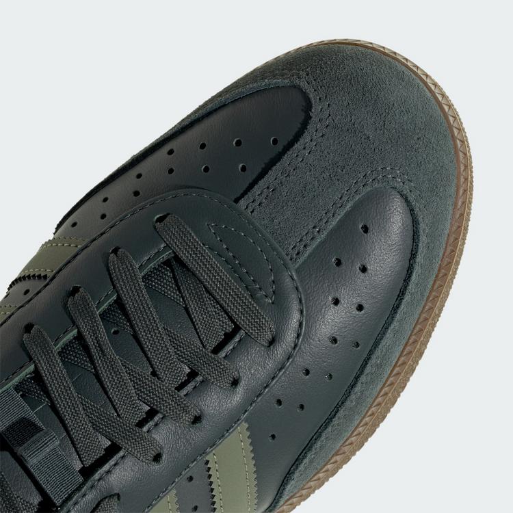 adidas adidas Velosamba Leather Fahrradschuh Fahrradschuhe - Legend Ivy / Tent Green / Thermal Gold Met. - 6 | SportScheck