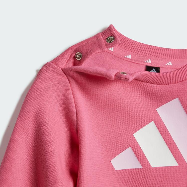 adidas adidas Essentials Kids Jogginghose Trainingsanzug Kinder - Pink Fusion / Clear Pink / White - 1 | SportScheck