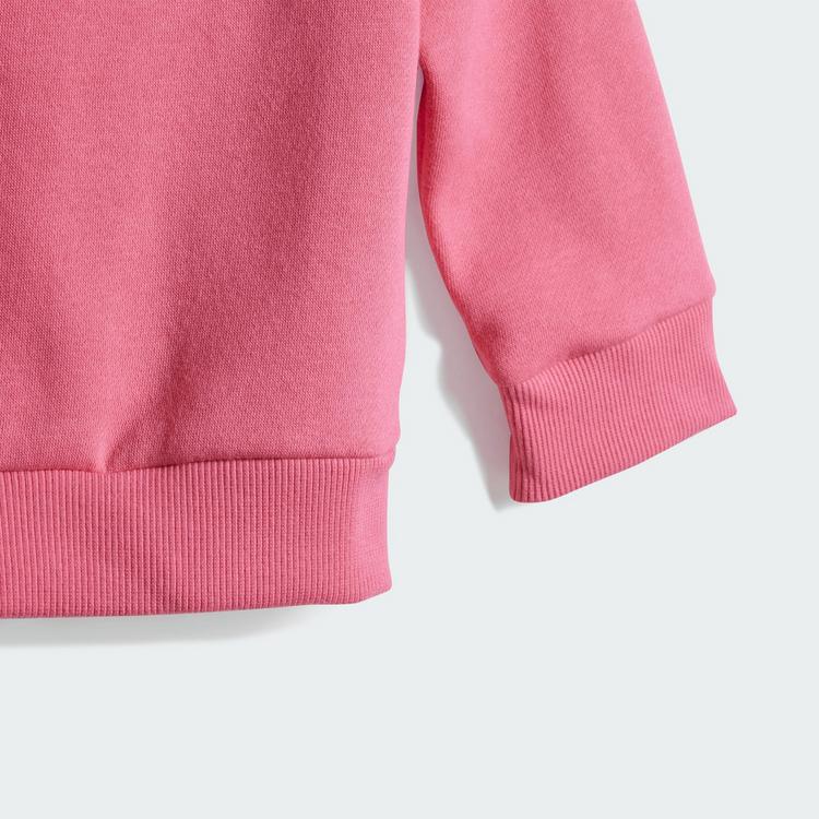 adidas adidas Essentials Kids Jogginghose Trainingsanzug Kinder - Pink Fusion / Clear Pink / White - 2 | SportScheck