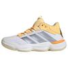 adidas Court Stabil Hallenschuh Hallenschuhe Damen - Cloud White / Crystal Sky / Ice Tangerine