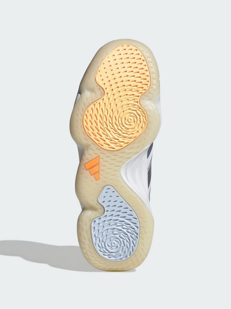adidas adidas Court Stabil Hallenschuh Hallenschuhe Damen - Cloud White / Crystal Sky / Ice Tangerine - 2 | SportScheck