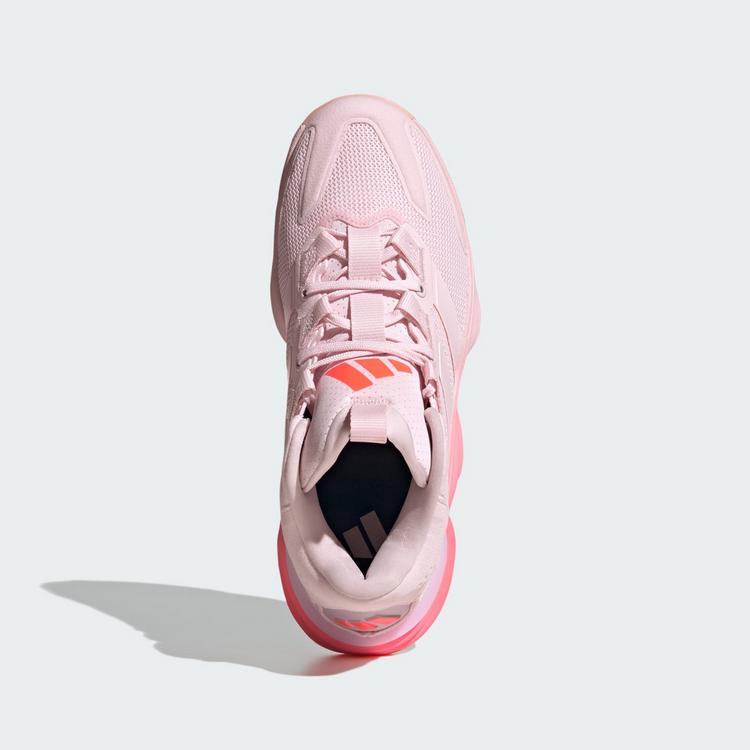 adidas adidas Court Stabil Hallenschuh Hallenschuhe Damen - Distilled Pink / Distilled Pink / Solar Turbo - 1 | SportScheck
