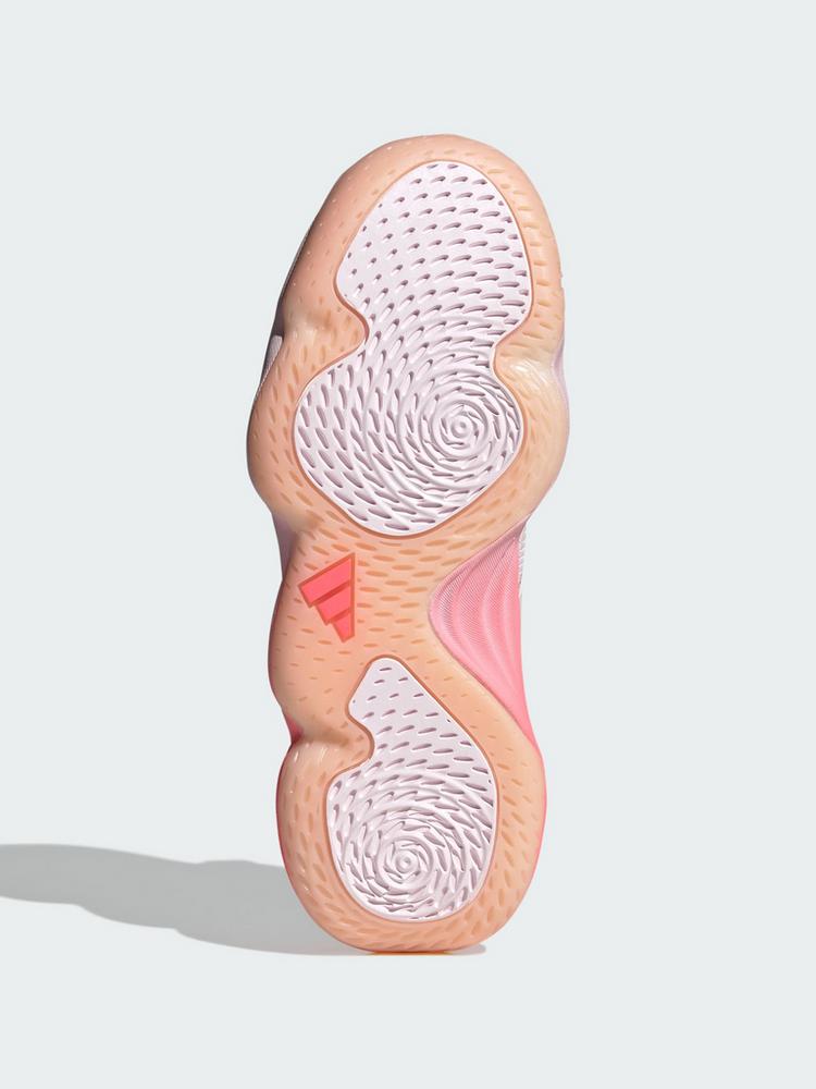 adidas adidas Court Stabil Hallenschuh Hallenschuhe Damen - Distilled Pink / Distilled Pink / Solar Turbo - 2 | SportScheck