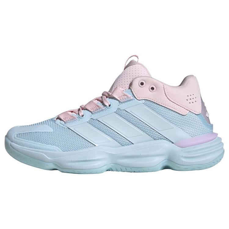 adidas adidas Court Stabil Hallenschuh Hallenschuhe Damen - Crystal Sky / Crystal Sky / Distilled Pink - 0 | SportScheck