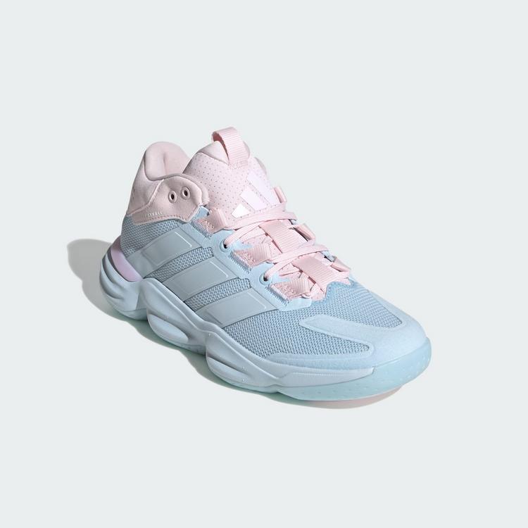 adidas adidas Court Stabil Hallenschuh Hallenschuhe Damen - Crystal Sky / Crystal Sky / Distilled Pink - 3 | SportScheck