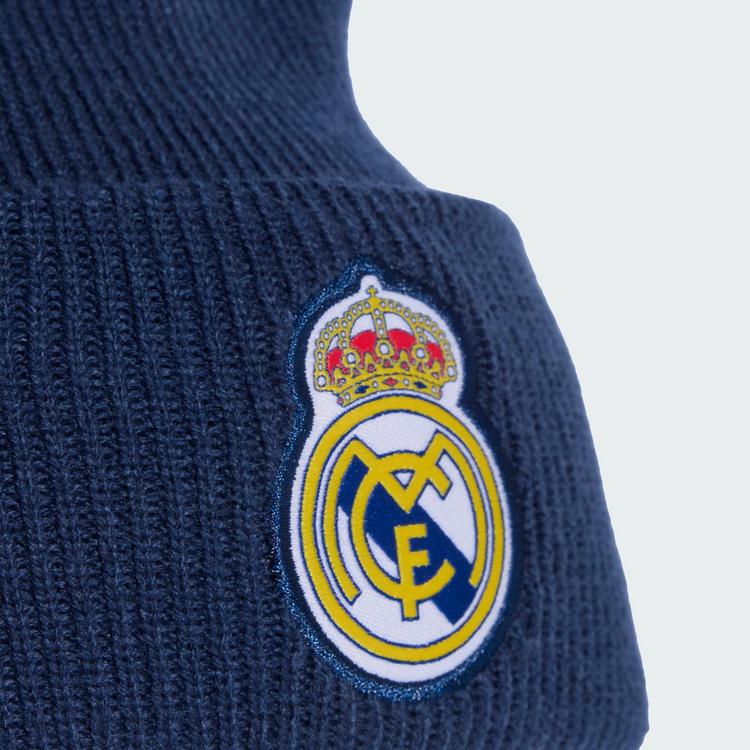 adidas adidas REAL MADRID M&Uuml;TZE Beanie - Team Navy Blue 2 / White - 0 | SportScheck