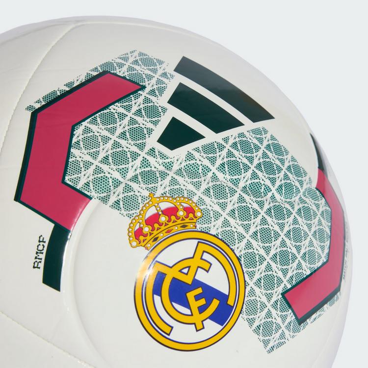 adidas adidas Real Madrid Club Heimball Fu&szlig;ball - White / Aurora Ivy - 0 | SportScheck