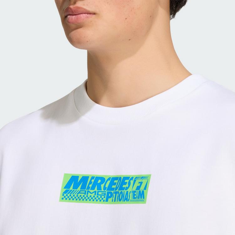adidas adidas MERCEDES &ndash; AMG PETRONAS FORMULA 1 TEAM T-Shirt - White - 0 | SportScheck