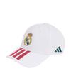 adidas REAL MADRID BASEBALL KAPPE Cap - White / Wild Pink