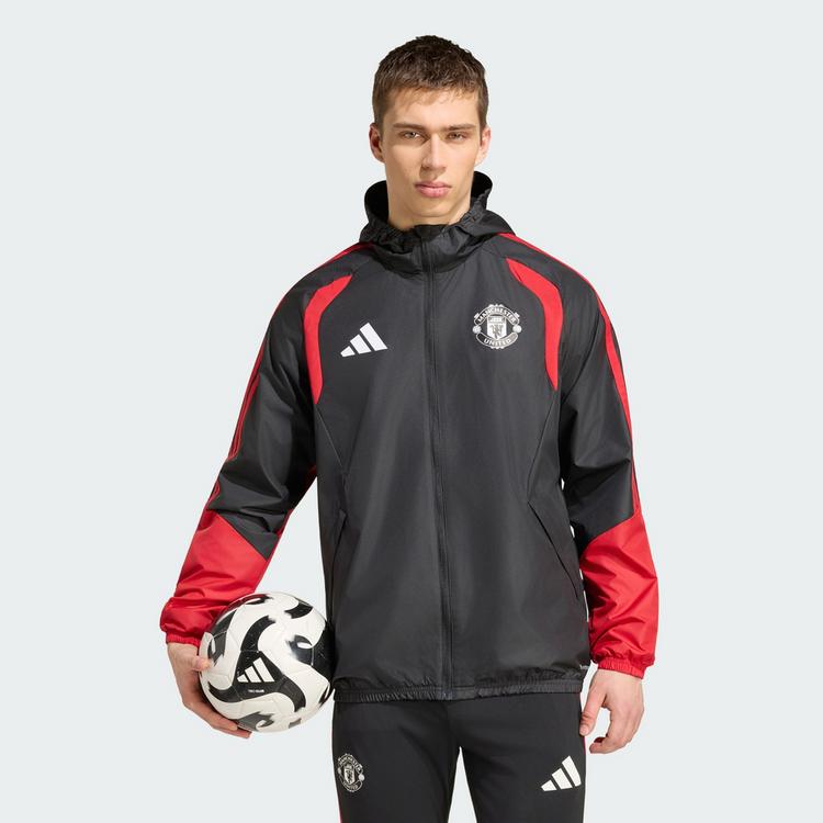 adidas adidas Manchester United 26/27 Tiro Regenjacke Herren - Black - 0 | SportScheck
