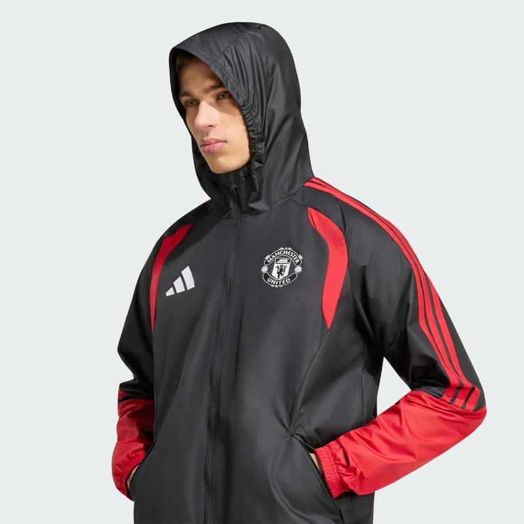 adidas adidas Manchester United 26/27 Tiro Regenjacke Herren - Black - 0 | SportScheck