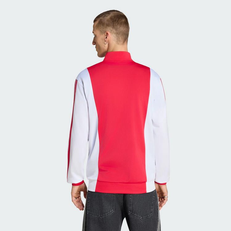 adidas adidas Ajax DNA Trainingsjacke Trainingsjacke Herren - White / Bold Red - 1 | SportScheck
