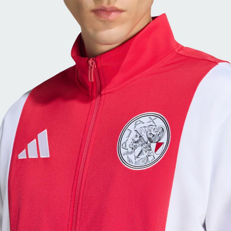 adidas adidas Ajax DNA Trainingsjacke Trainingsjacke Herren - White / Bold Red - 0 | SportScheck