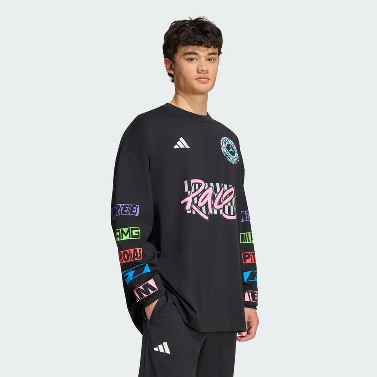 adidas adidas MERCEDES &ndash; AMG PETRONAS FORMULA 1 TEAM Langarmshirt - Black - 0 | SportScheck