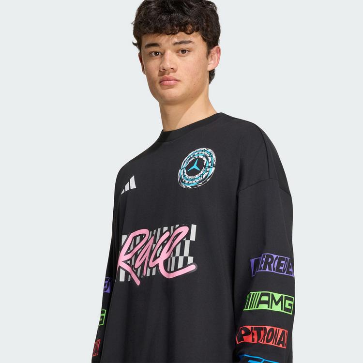 adidas adidas MERCEDES &ndash; AMG PETRONAS FORMULA 1 TEAM Langarmshirt - Black - 0 | SportScheck