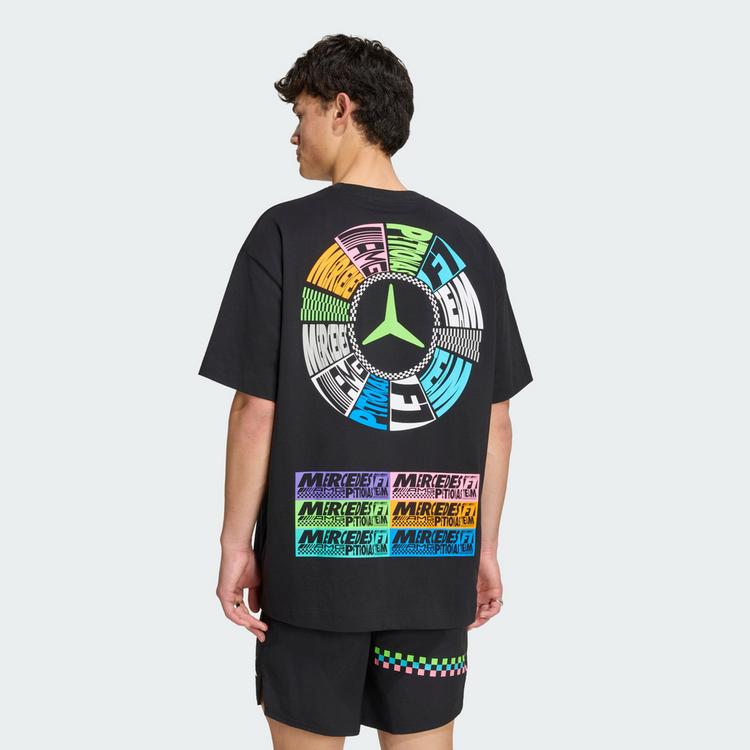 adidas adidas MERCEDES &ndash; AMG PETRONAS FORMULA 1 TEAM T-Shirt - Black - 1 | SportScheck