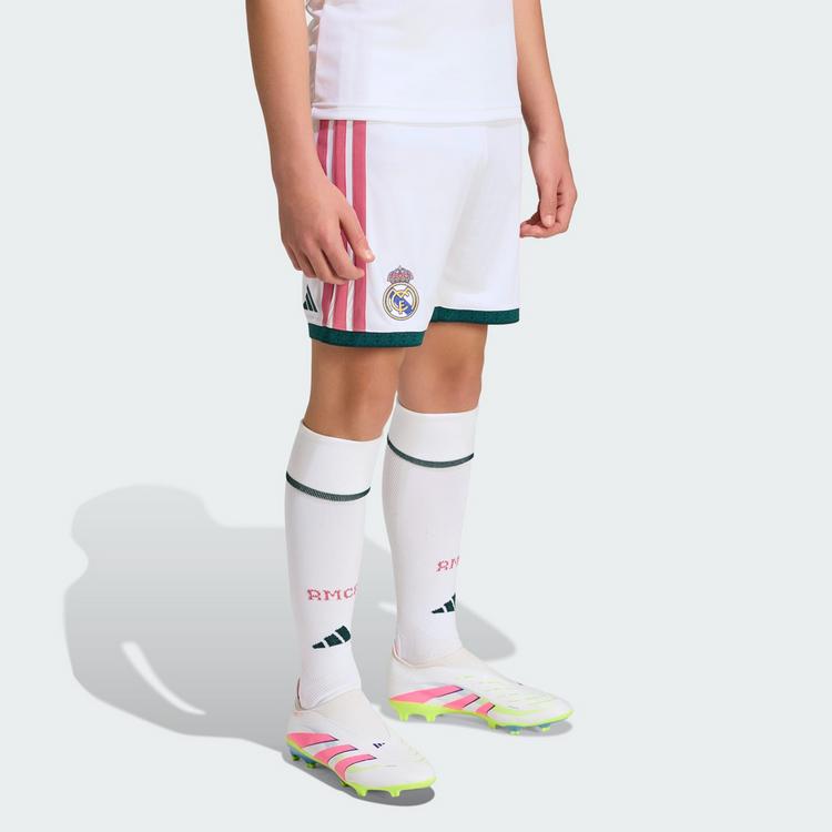 adidas adidas Real Madrid 26/27 Kids Heimshorts Fu&szlig;ballshorts Kinder - White - 0 | SportScheck