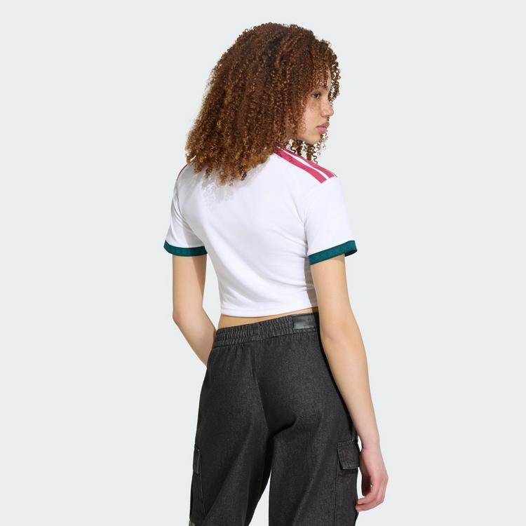 adidas adidas Real Madrid 26/27 Cropped Heimtrikot Teamtrikot Damen - White - 1 | SportScheck