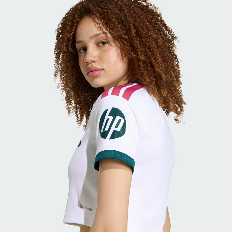 adidas adidas Real Madrid 26/27 Cropped Heimtrikot Teamtrikot Damen - White - 1 | SportScheck