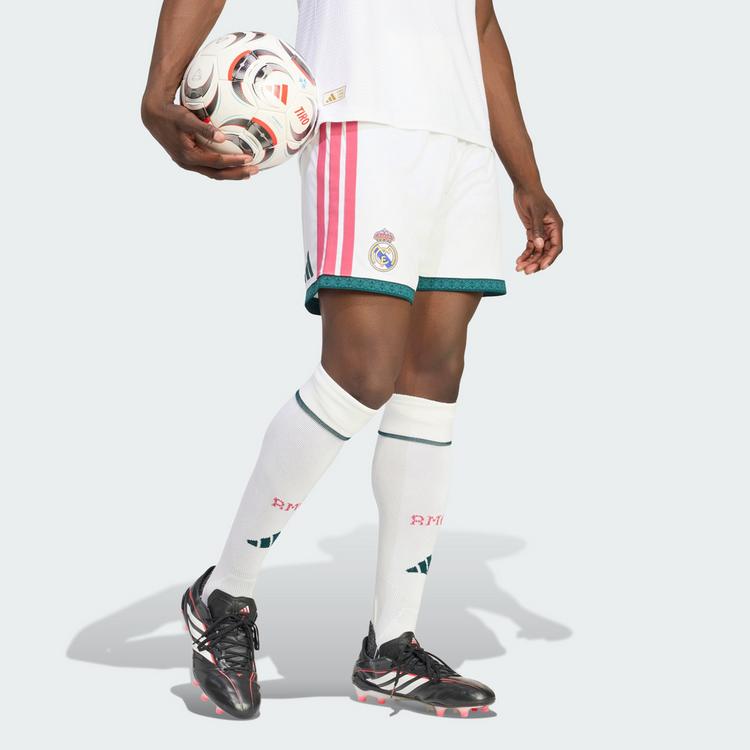adidas adidas Real Madrid 26/27 Heimshorts Fu&szlig;ballshorts Herren - White - 0 | SportScheck