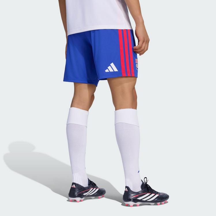 adidas adidas OLYMPIQUE LYONNAIS 26/27 HEIMSHORTS Fu&szlig;ballshorts Herren - Semi Lucid Blue - 1 | SportScheck