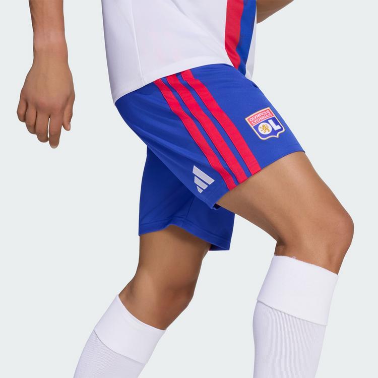 adidas adidas OLYMPIQUE LYONNAIS 26/27 HEIMSHORTS Fu&szlig;ballshorts Herren - Semi Lucid Blue - 0 | SportScheck